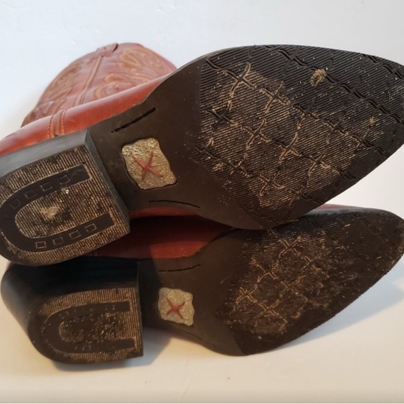 Twisted X Women's Brown Cowboy Boots - Picture 9 of 11